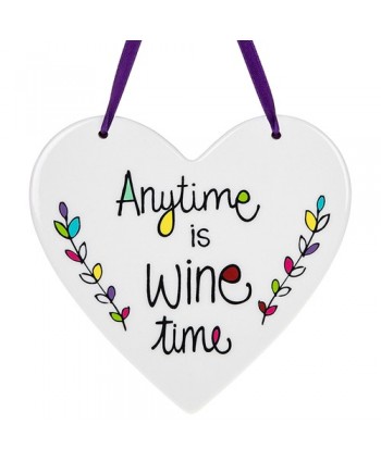Just saying anytime is wine...