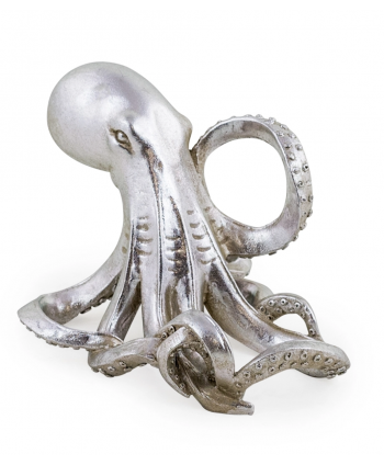 Silver Octopus Wine Bottle...