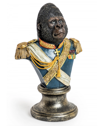 Gentry Gorilla Bust Blue by...