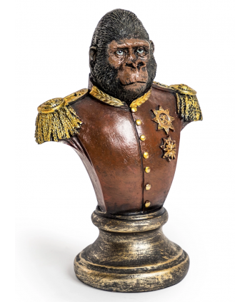 Gentry Gorilla Bust Red by...