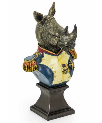 Small Gentry Rhino Bust On...