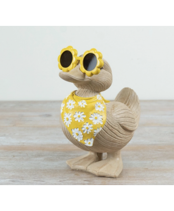 Duck figurine with...